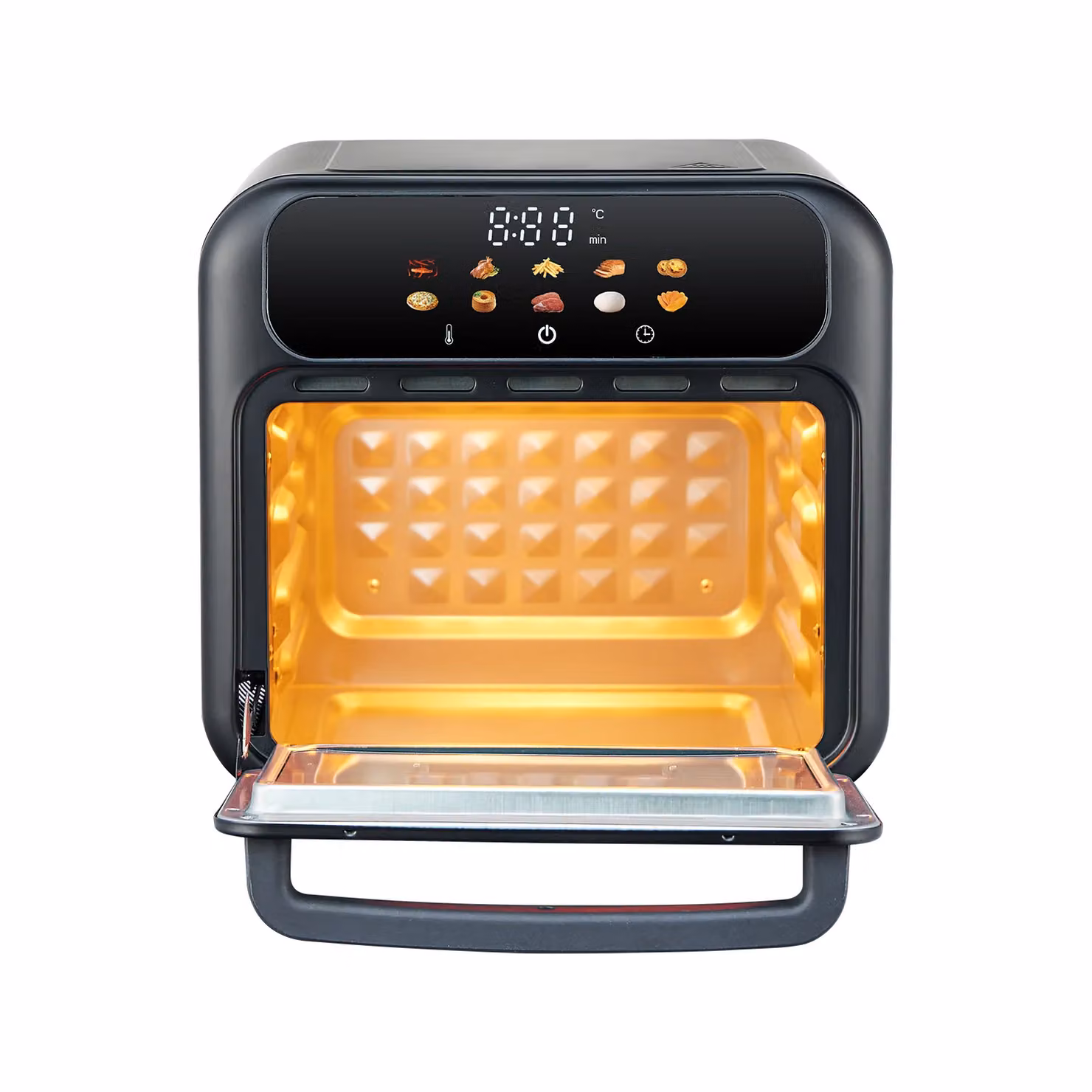 Dictrolux Forno e Friggitrice ad Aria Multifunzione Oven Crock da 870 Watt, Nero – 3