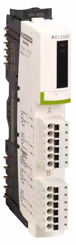 Kit analogico Schneider Electric. Modulo di ingresso standard STB, 0-20 mA, 2 canali, 12 bit STBACI1230K