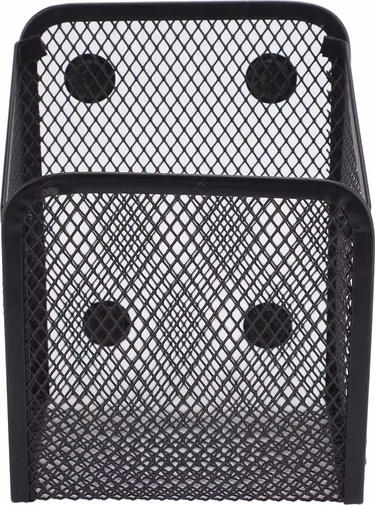 Portapenne magnetico Griglia metallica multifunzionale organizzatore Cestino per frigorifero Lavagna cancellabile a secco Lavagna 1PCS