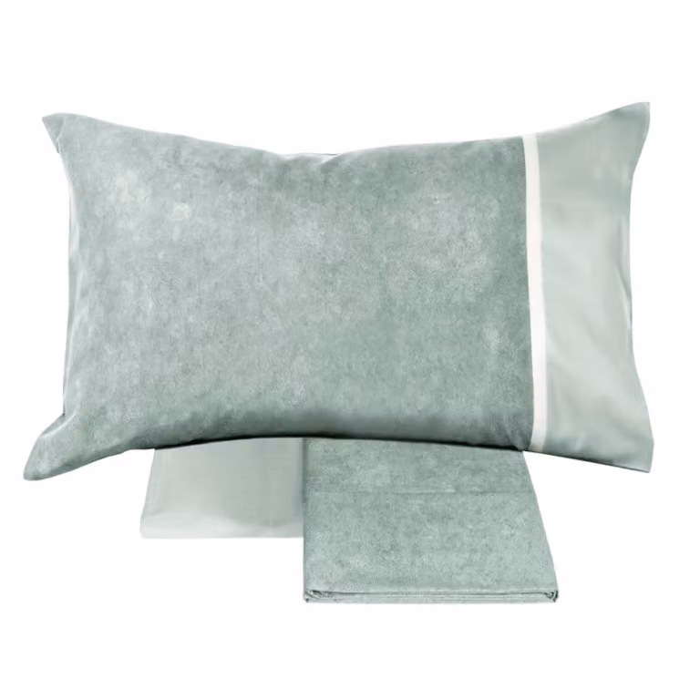 GALUCHAT Completo lenzuolo copriletto - Taglia: 2 piazze,Colore: GALUCHAT - GRAY GREEN