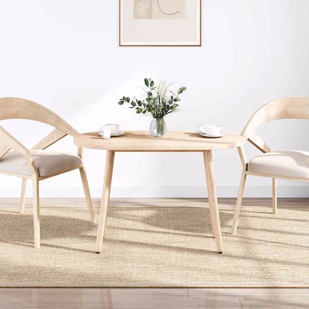 vidaXL Piano del tavolo 90x45x2,5 cm in legno massello di pino ovale