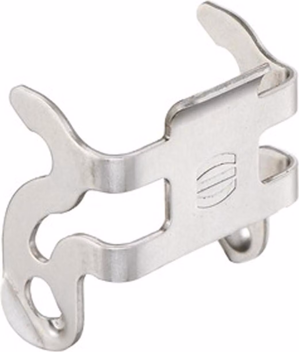Connettore compatto Harting Han 1A, metallico, con sistema di bloccaggio a molla, versione maschio/femmina, compatibile con inserti dotati di staffa longitudinale - 1