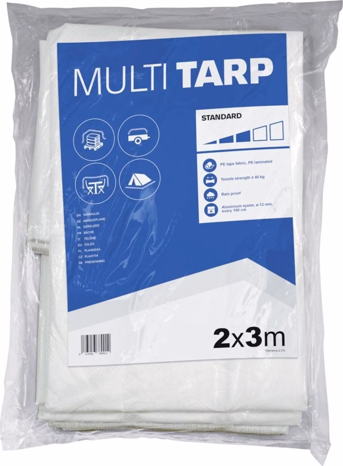 FORMAT Plane Tex Tarp 4x5 m, 120 Gr.