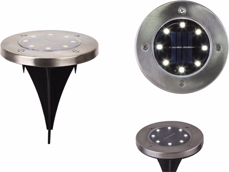 Luce solare da giardino luce a terra lampada solare da esterno luce solare 33414