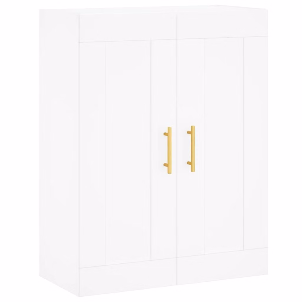 Mobile a Parete Bianco 69,5x34,90 cm in Legno Multistrato