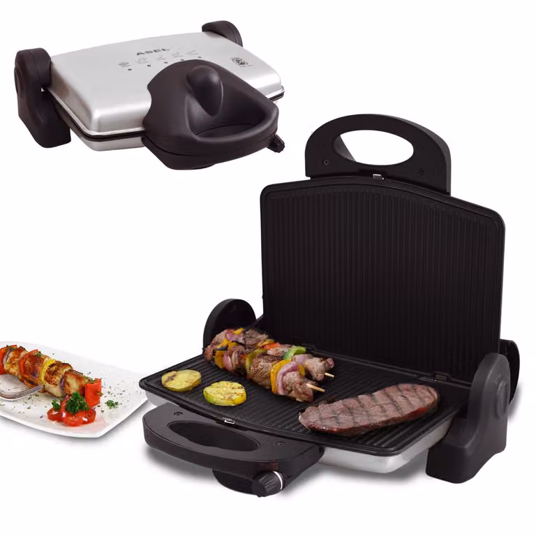 Griglia di contatto da tavolo, barbecue, griglia elettrica di contatto, griglia elettrica