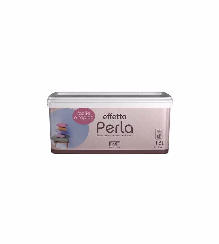 RMD Pittura Decorativa Celeste Effetto Perla per Interni 1,5L