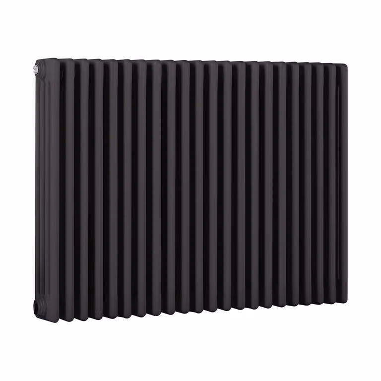 Radiatore Orizzontale a Colonne (4 Colonne) 750mm x 1010mm - Grigio (Carbon Grigio) - Regent