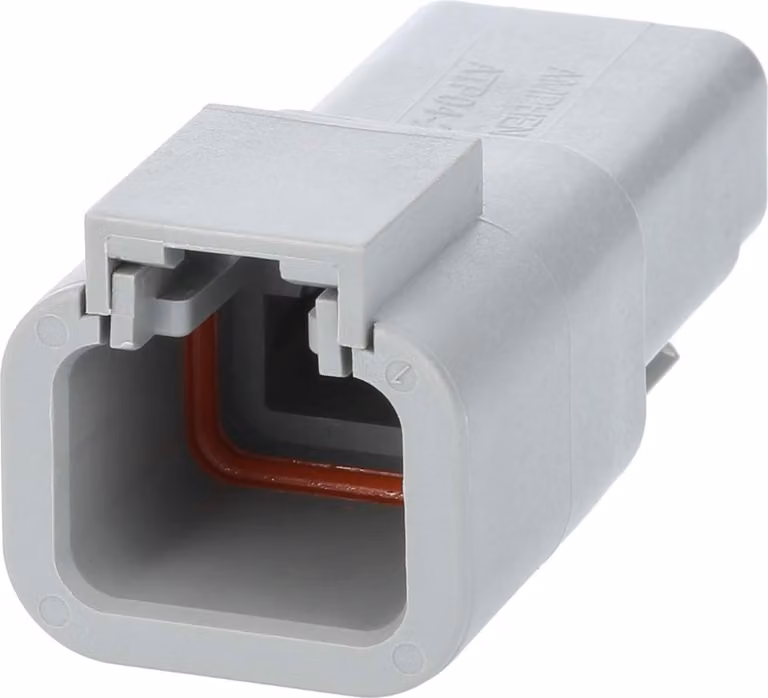 Amphenol AS-2SM 119 Connettore per cavo serie ATP Pin, 2 poli, connessione a crimpare Diametro isolamento 3,4 mm - 4,95 mm,
