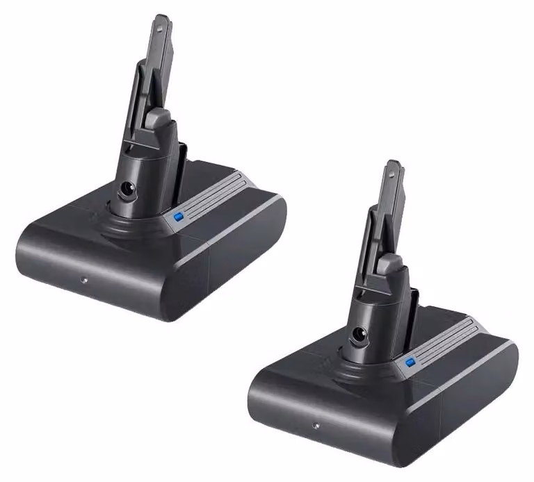 Batterie di ricambio, 21,6V, agli ioni di litio, capacità 9800mAh, modello V7, 21,6V, confezione da 2