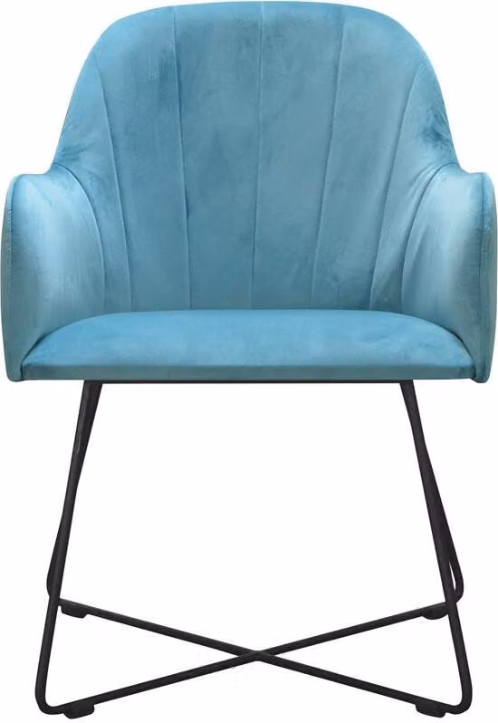 Stuhl 6x Esszimmer Fernseh Club Textil Sitz Sessel Set Lounge Polsterstuhl