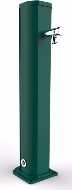 Fontana Lavapiedi da Giardino con Rubinetto Temporizzato Arkema Jolly Verde