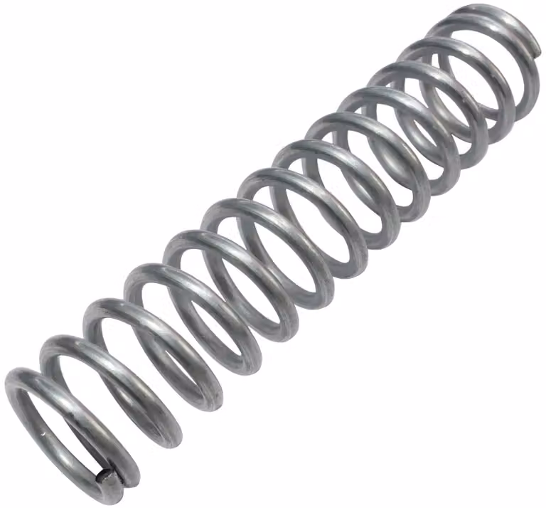 Set di molle a compressione, 10 pezzi, 55 mm, diametro 12 mm, spessore 1,5 mm, acciaio