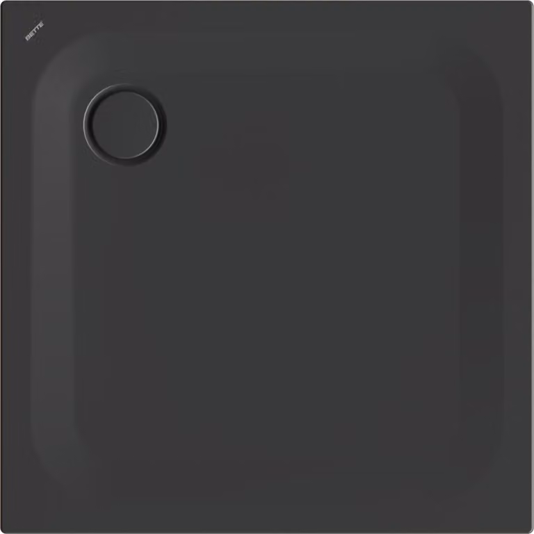 BetteUltra receveur de douche rectangulaire avec support de baignoire minimum, 900x900x25mm, 5930-402T1, 5930-402T1