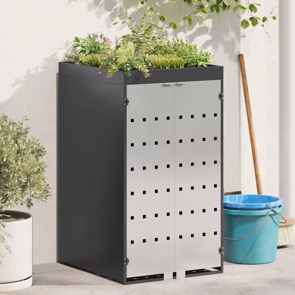 vidaXL in Acciaio Inox colore Antracite