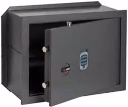 Cassaforte con combinazione elettronica Vision 82710 Cisa in acciaio inossidabile grigio L: 49 cm, P: 25 cm, H: 36 cm
