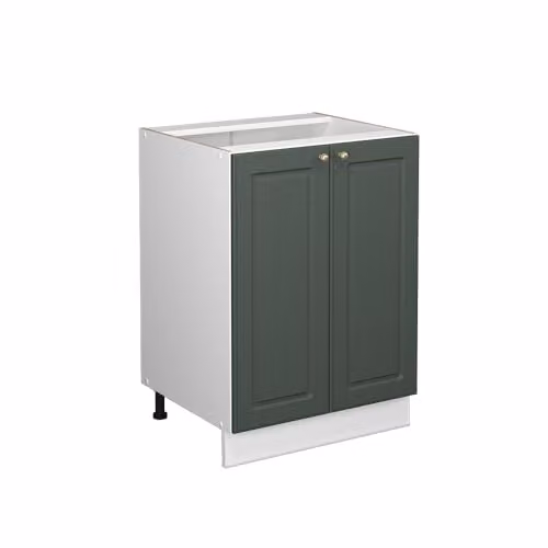 Vicco Mobiletto base cucina Fame-Line, Verde-oro country, 60 cm