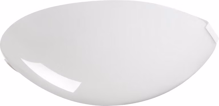 Plafoniera rotonda PLAFMIN bianca 1xE27x40W in plastica, dimensioni: 9x25x25 cm, IP20, Kanlux