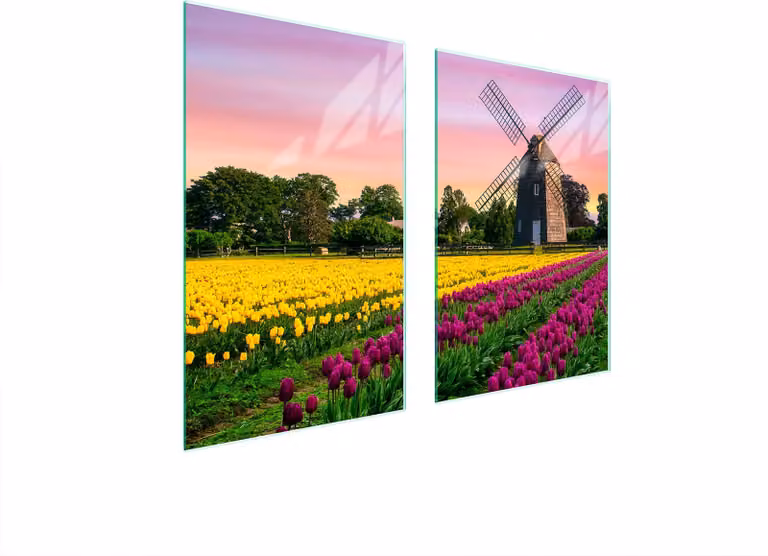 Piatto Di Protezione In Vetro Per Cucina 65X52 Meadow