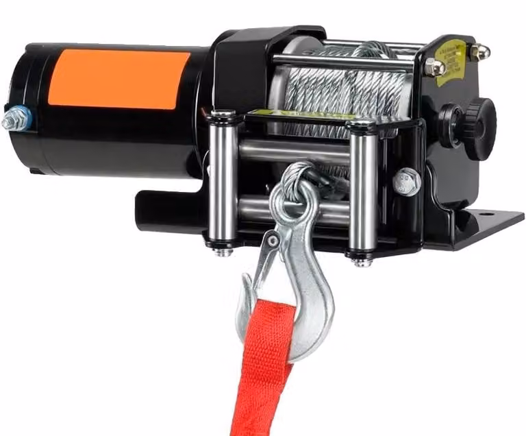 Verricelli elettrici, capacità di traino di 1814 kg, design impermeabile, colore nero