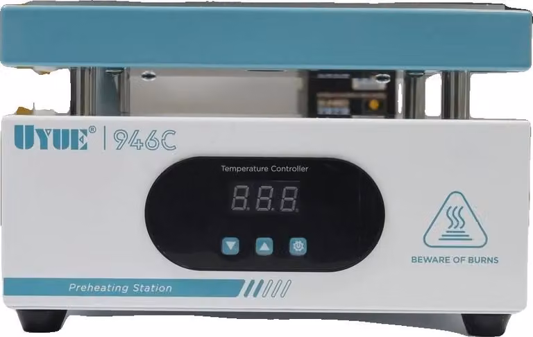 Preriscaldatore, controllo digitale, intervallo di temperatura 50 °C - 350 °C, 946C, 220 V