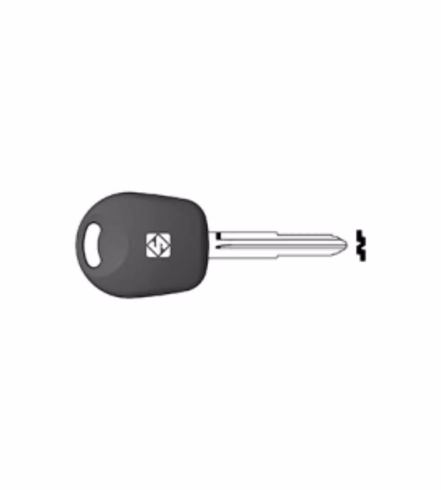 Chiave Transponder No Chip Ssangyong SSY2TE