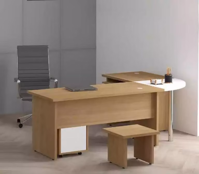 Arbeitszimmer Eckschreibtisch Moderne Design Büromöbel Tisch Office