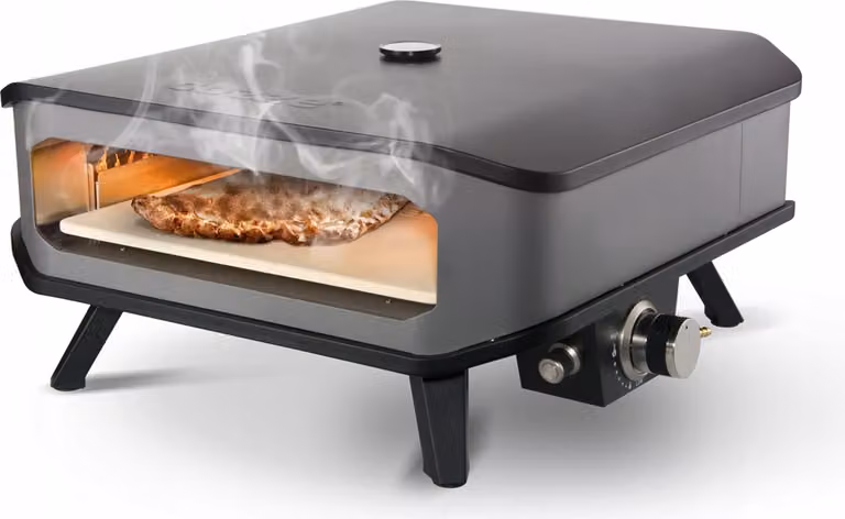 Forno portatile per pizza Pietra per pizza a gas Griglia a gas per esterni con termometro Forno
