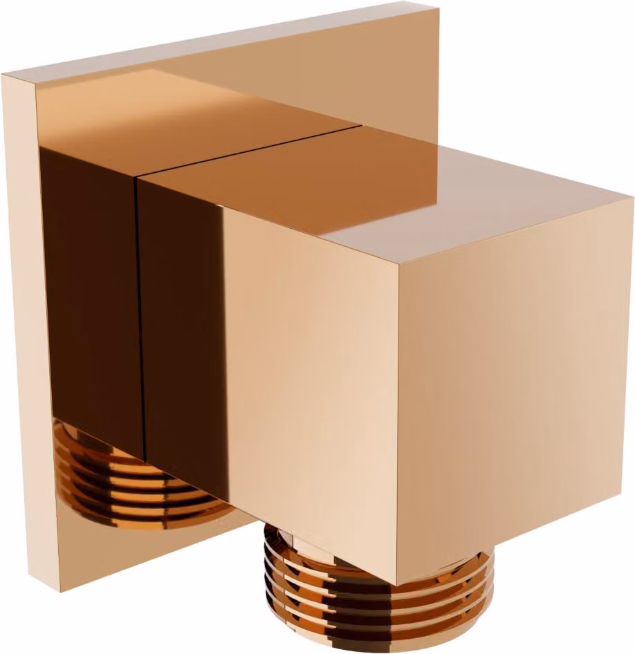 Mexen Cube raccordo angolare, oro rosa - 79340-60