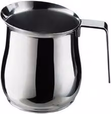 Bollilatte Alpi in Acciaio Inox 18/10 Argento da 1 Lt per 12 Tazze