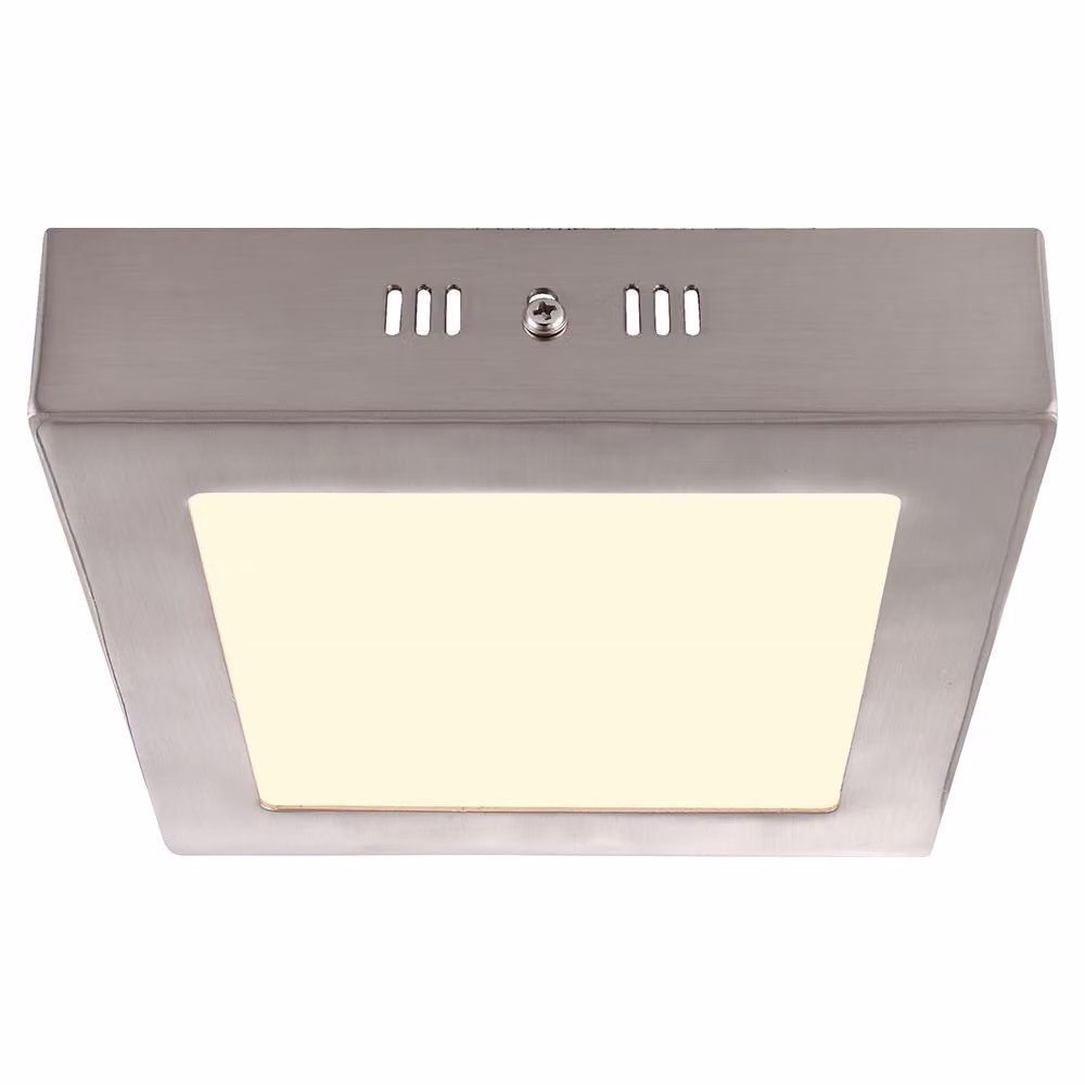 Lampada a sospensione Globo, finitura nichel opaco, modello 49217