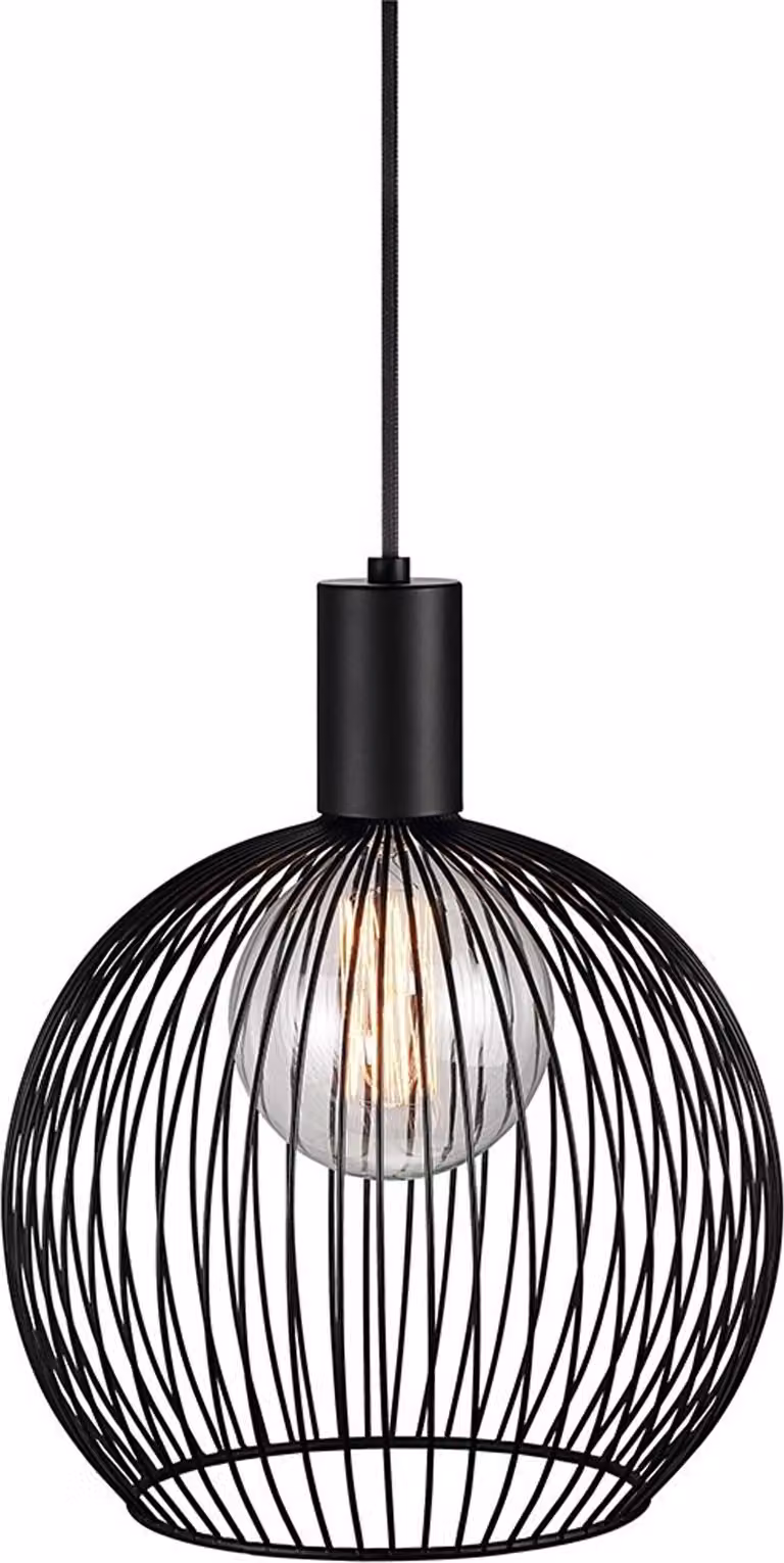 Aver lampada a sospensione Ø30 cm nero