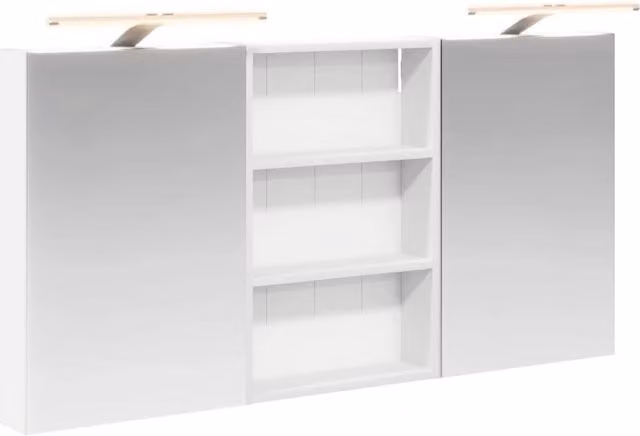 Set di Armadi da Bagno | Armadio da bagno con porta 3 pz 120 x 10,5 x 60,5 cm