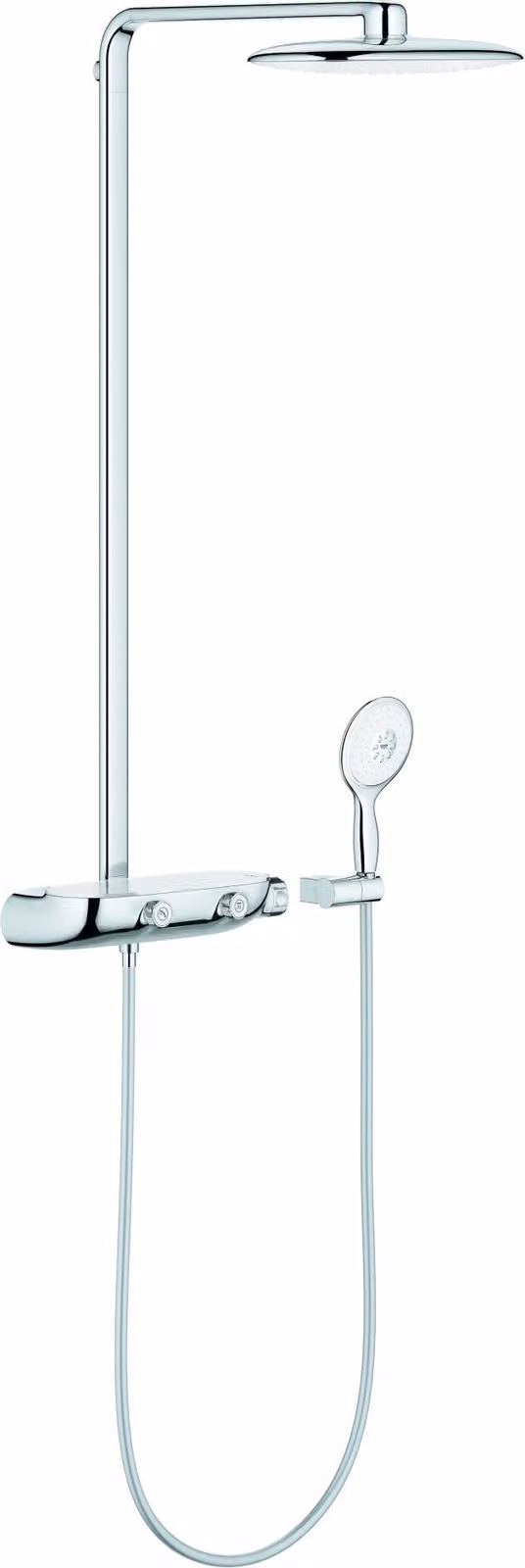 Grohe Rainshower System SmartControl 360 Mono système de douche avec mitigeur thermostatique, montage mural, 26361LS0, 26361LS0