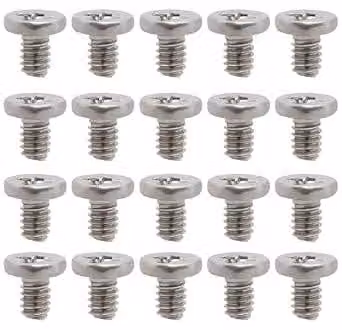 Set di viti per macchinari, 100 pezzi, M2x3 mm, acciaio inossidabile - viti per elettronica, progetti fai-da-te e montaggio
