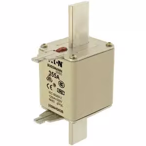 Inserto fusibile EATON N. cat. 355NHG03B 355 A CA 500 V NH03 gL/gG IEC spf con maniglia