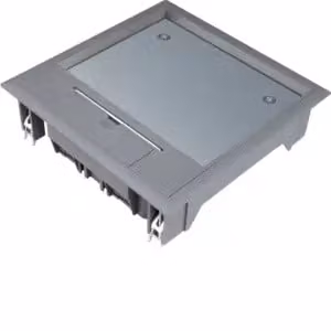 Hager VQ06127011, acciaio satinato, conforme alla norma EN50085-2-2