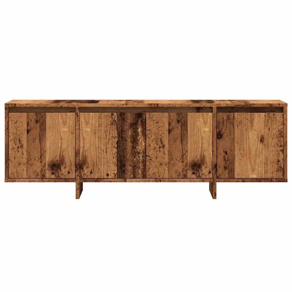 Mobile porta TV HELLOSHOP26 in legno composito marrone con finitura effetto legno anticato L/P/H: 120 x 30 x 40,5 cm – 2