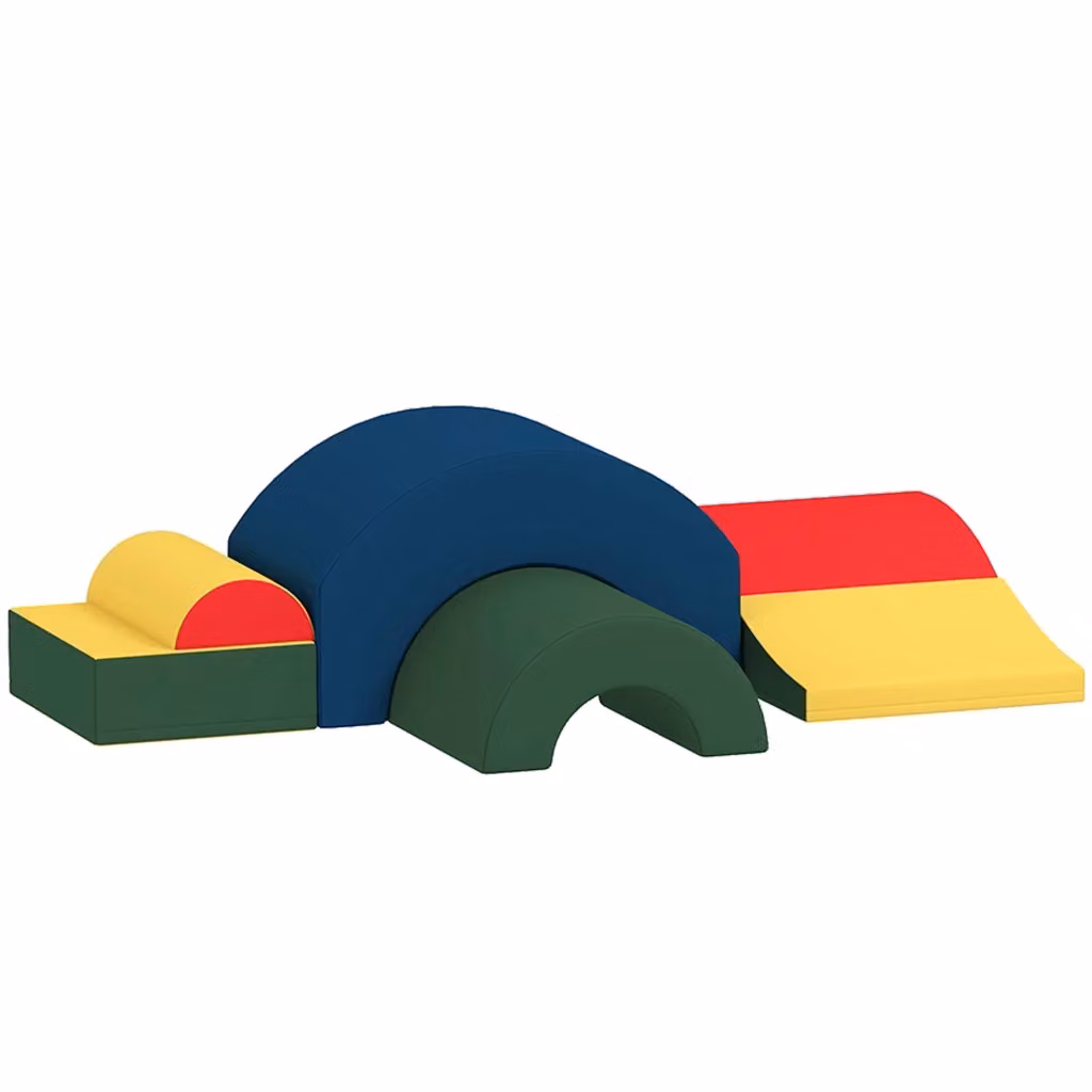 Set di 5 moduli per la motricità infantile Xylo in schiuma EVA multicolore – 2