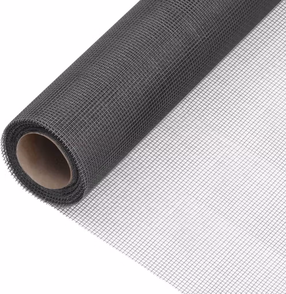 Maison Exclusive - Zanzariera in fibra di vetro 112x500 cm Nero