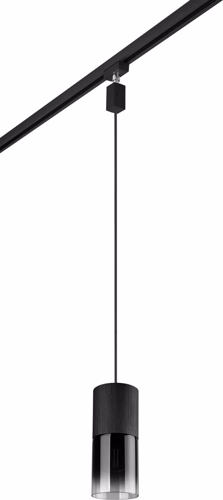 TRIO-Leuchten lampada a sospensione DUOLINE DH 10x180 cm nero sospensione