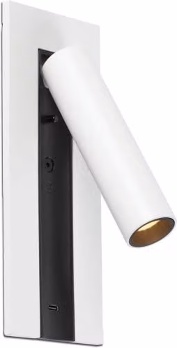 GABO USB C Lampada da parete lettore bianco