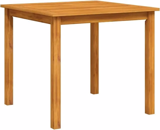 Tavolo da Giardino | Tavolino da esterno 85x85x74 cm in Legno Massello di Acacia