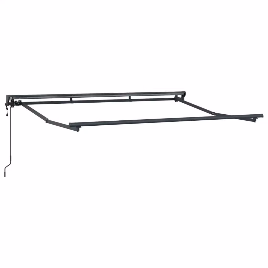 Telaio per tenda da sole elettrica vidaXL in acciaio e alluminio, colore antracite, L 3,5 x P 2 m – 2