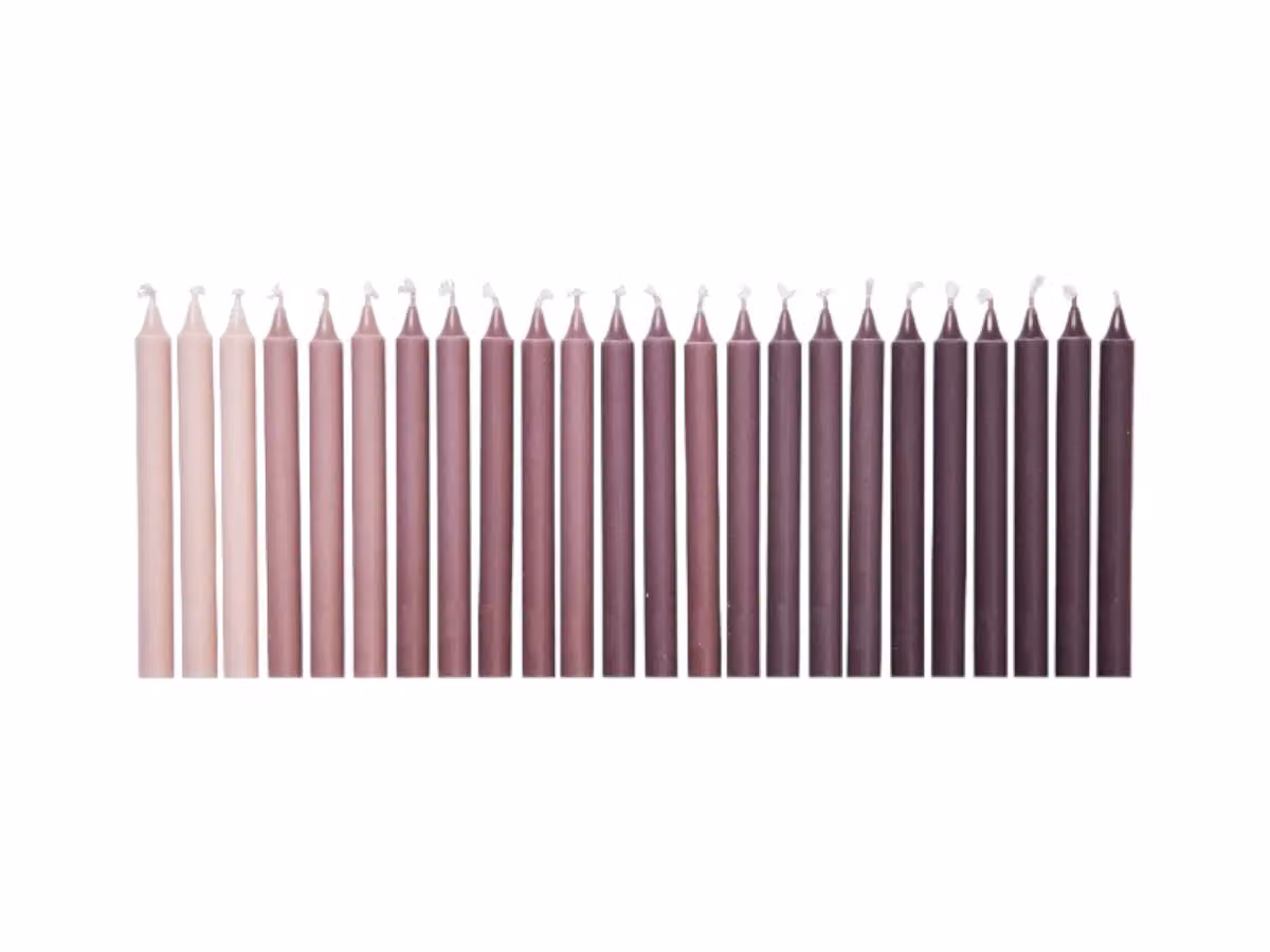 Ombre Candele - Set da 24