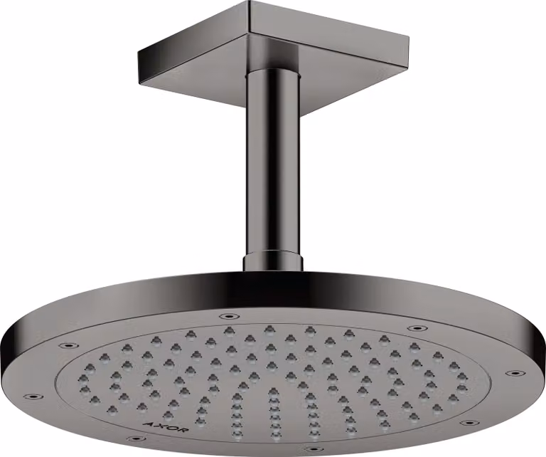 hansgrohe AXOR ShowerSolutions raccord de plafond, carré, 100mm, 26437330, 26437330