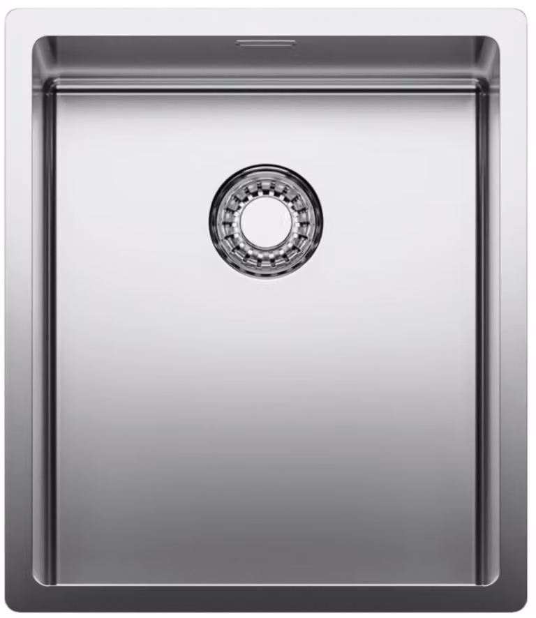 Naber lavello da incasso Corno Piu larghezza mobile 45 cm PFU2 acciaio inox 1013124