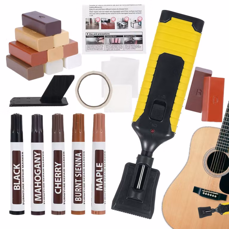 Kit di riparazione per pavimenti in laminato, disponibile in 11 colori