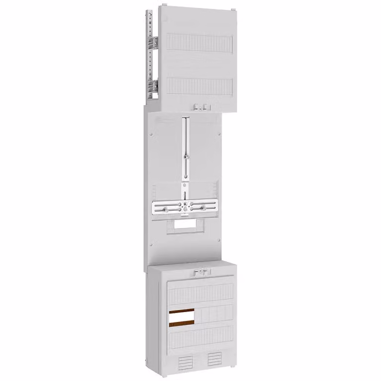 Quadro elettrico ABN a 3 punti, 1 fase, 44 A con HLAK a 5 poli, LxA: 250x1050 mm, corrente continua Z17110D