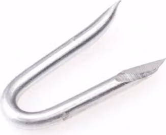 Graffe zincate 2 x 20 mm - confezione da 1 kg